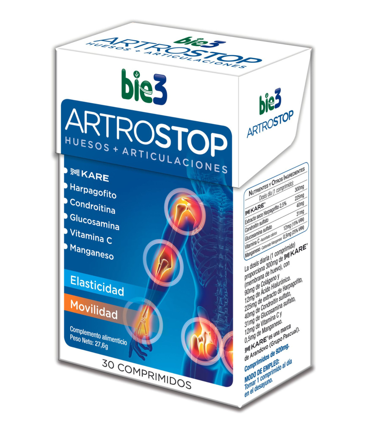 Bie3 Artrostop Huesos Y Articulaciones 30Cpr